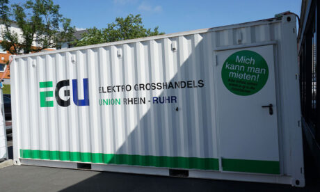 EGU Dortmund Mitte - Veranstaltung Mitte macht schlau. EGU Container