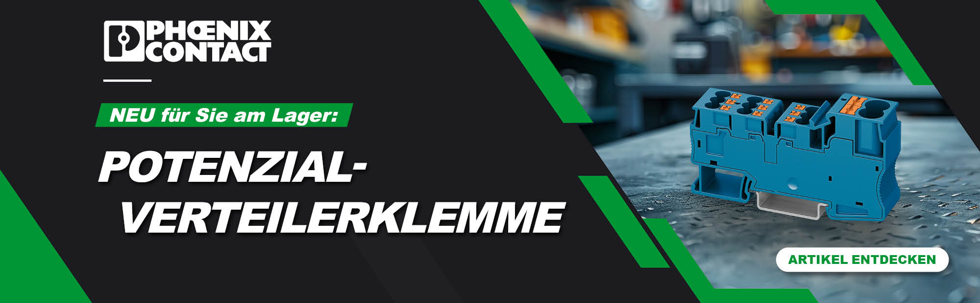Banner Proenix Contact Potenzieal-Verteilkemme