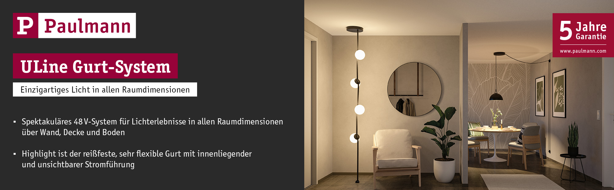 Banner Paulmann ULine Giurt-System. EGU Elektrogroßhandel