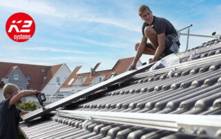 K2 Systems Unterdachkonstruktion PV-Anlage