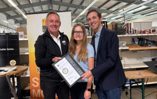 Fachpartner 2024 Zertifikat Solar Fabrik EGU
