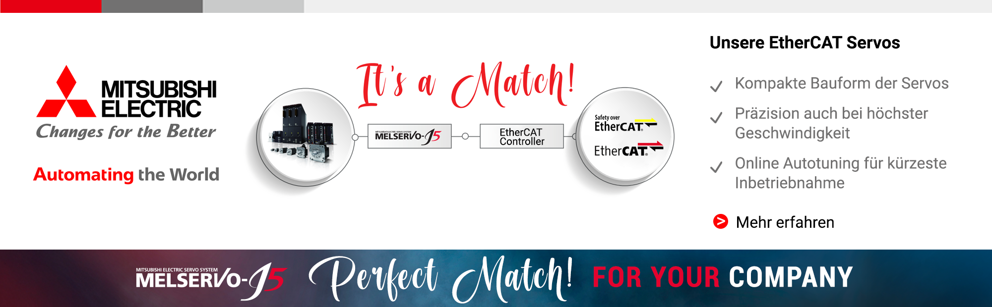 Mitsubishi Electric EtherCAT Servos Automatisierungstechnik SPS