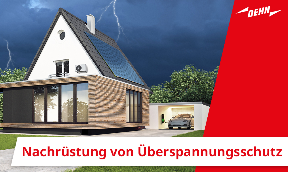 Nachrüstung von Überspannungsschutz von Dehn