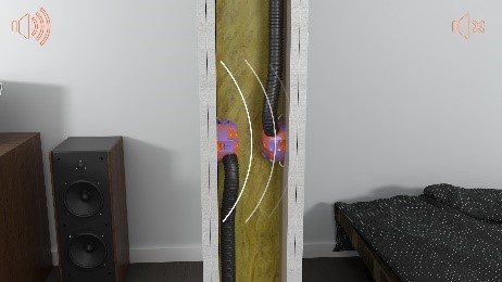 Primo Q-Serie Schallschutz Hohlwanddose Unterputz Primo Q-Serie Schallschutz Hohlwanddose Unterputz