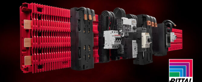 Rittal RiLineX The Power Platform offenes Plattformsystem für 60-mm-Sammelschienen