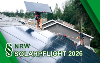 Ausweitung der Solarpflicht in NRW ab 2026. Alles was wichtig ist in einem Beitrag des EGU Elektrogroßhandels