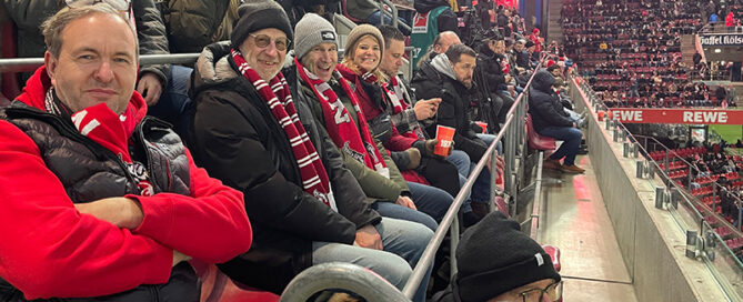 EGU Köln Kundenevent 1. FC Köln gegen Inter Mailand im Stadion