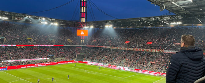 EGU Köln Kundenevent 1. FC Köln gegen Inter Mailand U19 im Stadion