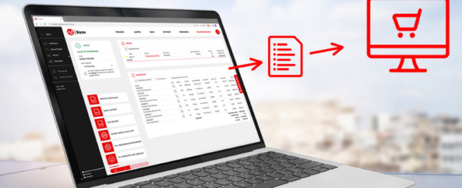 K2 Systems Base. laptop mit dem Programm