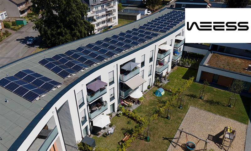 WEESS & EGU: WIR MACHEN MIETERSTROM. EINFACH. Sichere, nachhaltige und erschwingliche Energie für alle