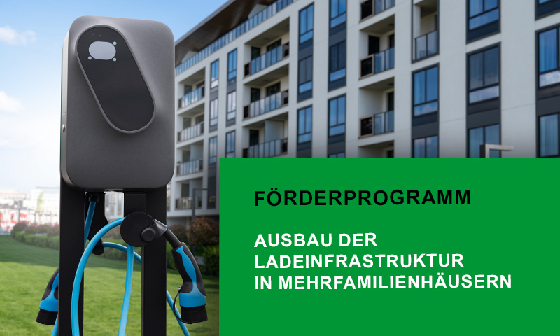 Neue Bundesförderung für eMobility-Ladestationen: Jetzt Projekte im Mehrfamilienhaus erschließen